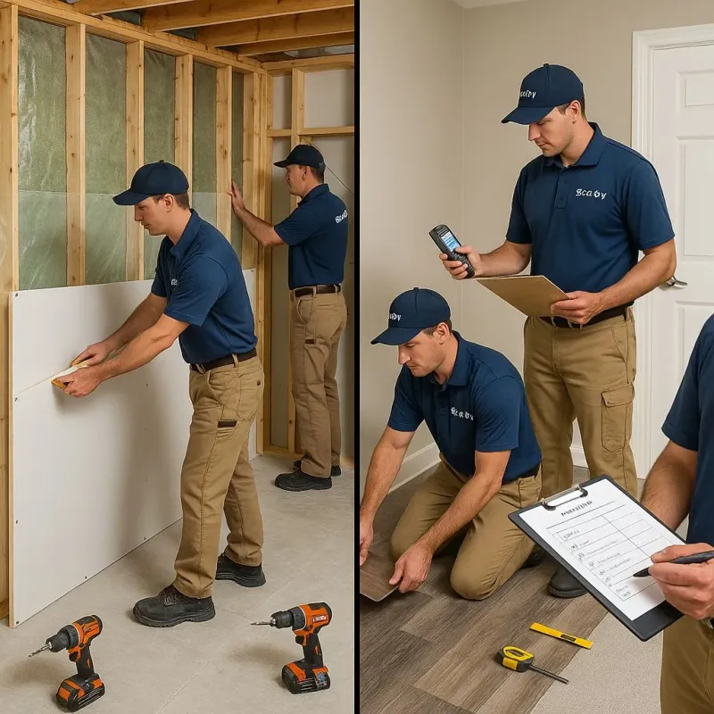 Repairs and Reconstruction process in Fort Riley North, KS